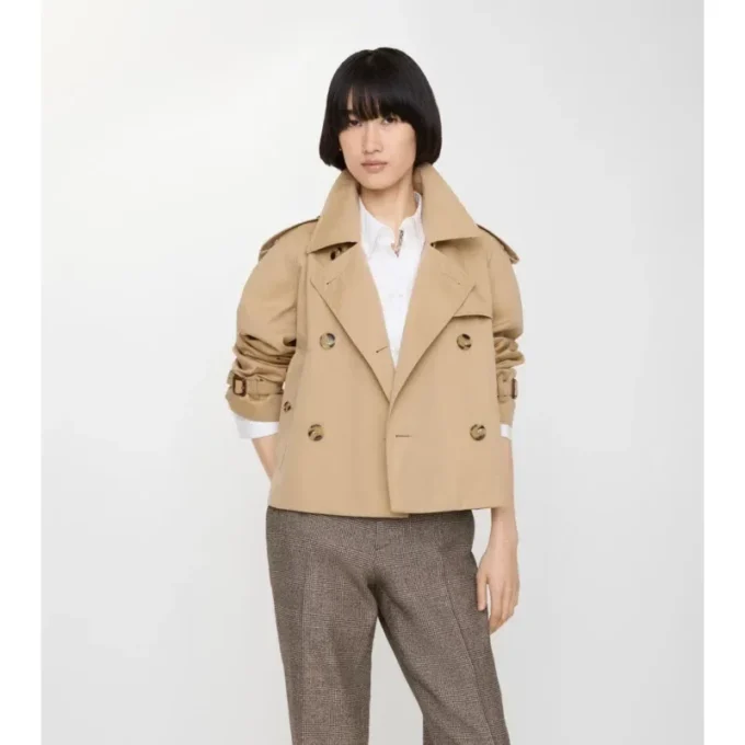 Krótka kurtka Mayfair z Gabardine