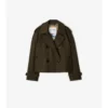 Krótka kurtka trenczowa Mayfair z Tropical Gabardine Krótka kurtka trenczowa Mayfair z Tropical Gabardine
