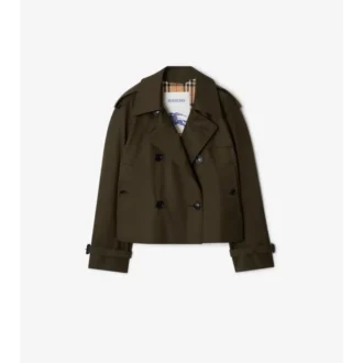 Krótka kurtka trenczowa Mayfair z Tropical Gabardine