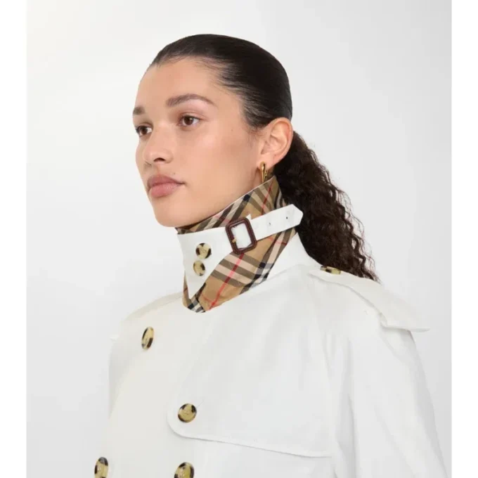 Krótka kurtka trenczowa Mayfair z Tropical Gabardine Krótka kurtka trenczowa Mayfair z Tropical Gabardine