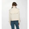 Krótka kurtka trenczowa Mayfair z Tropical Gabardine Krótka kurtka trenczowa Mayfair z Tropical Gabardine
