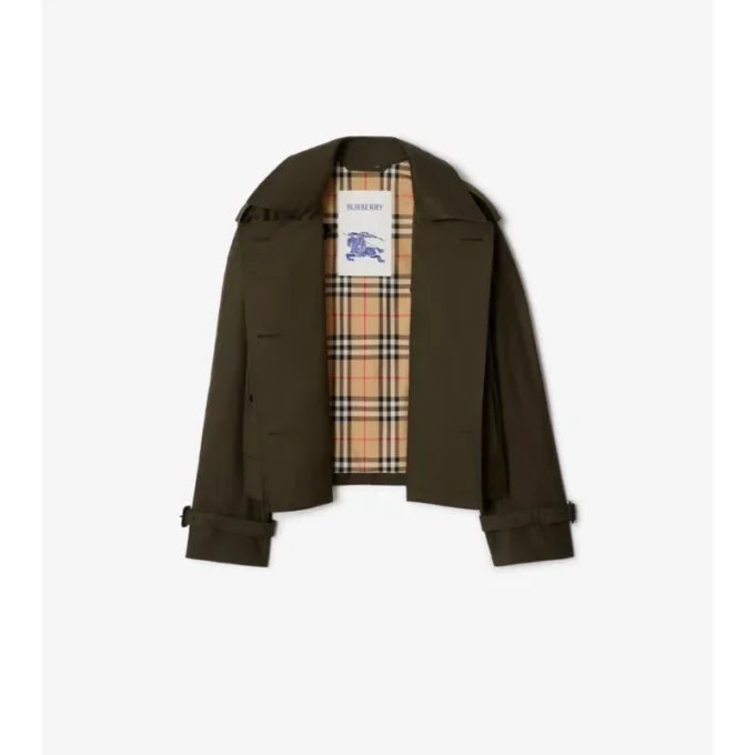 Krótka kurtka trenczowa Mayfair z Tropical Gabardine Krótka kurtka trenczowa Mayfair z Tropical Gabardine