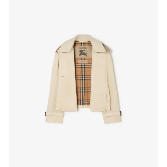 Krótka kurtka trenczowa Mayfair z Tropical Gabardine Krótka kurtka trenczowa Mayfair z Tropical Gabardine