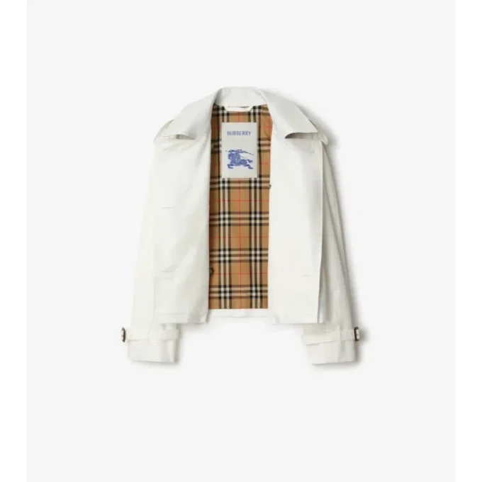 Krótka kurtka trenczowa Mayfair z Tropical Gabardine Krótka kurtka trenczowa Mayfair z Tropical Gabardine