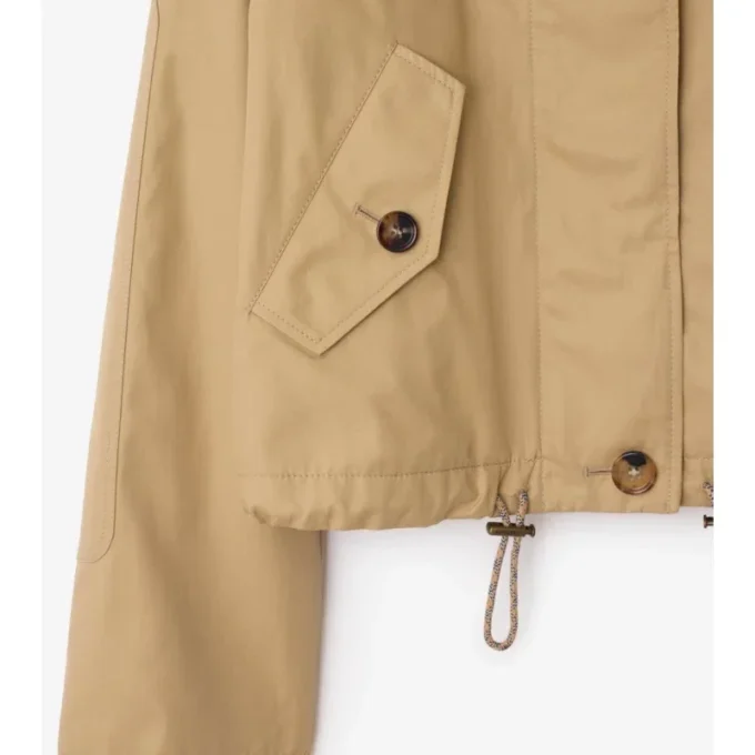 Krótka kurtka z Gabardine