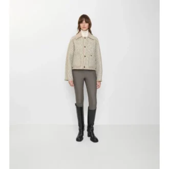 Krótka pikowana kurtka Floriston z nylonu