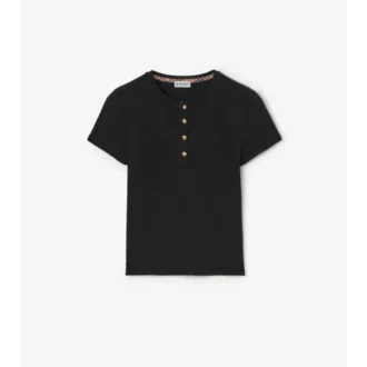 Krótki bawełniany T-shirt