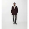 Krótki Fitzrovia Trench Coat z gabardyny