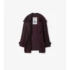 Krótki Fitzrovia Trench Coat z gabardyny