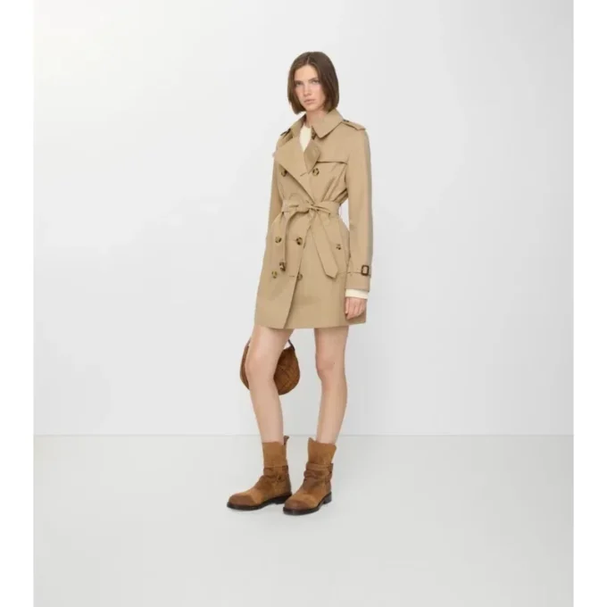 Krótki Heritage Trench Coat Kensington