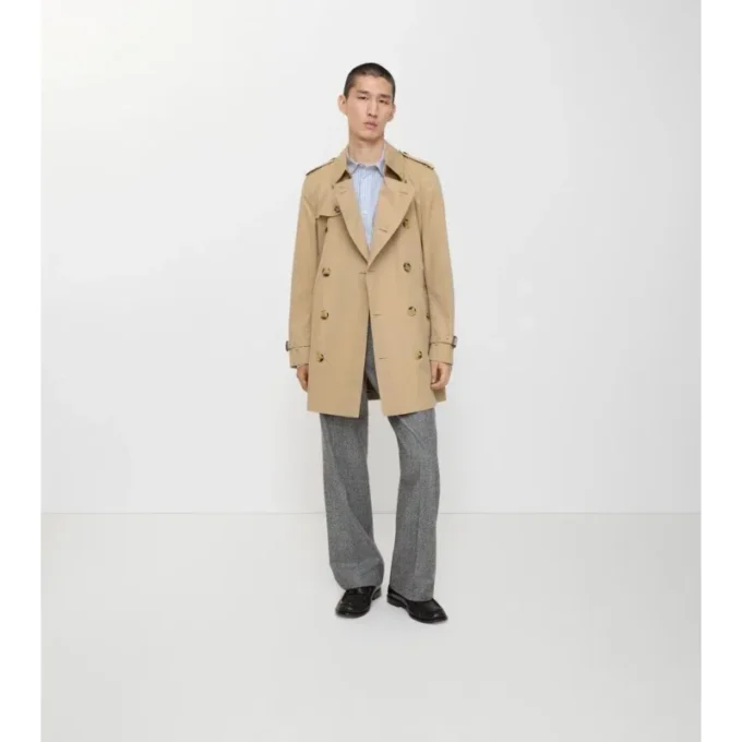 Krótki Heritage Trench Coat Kensington