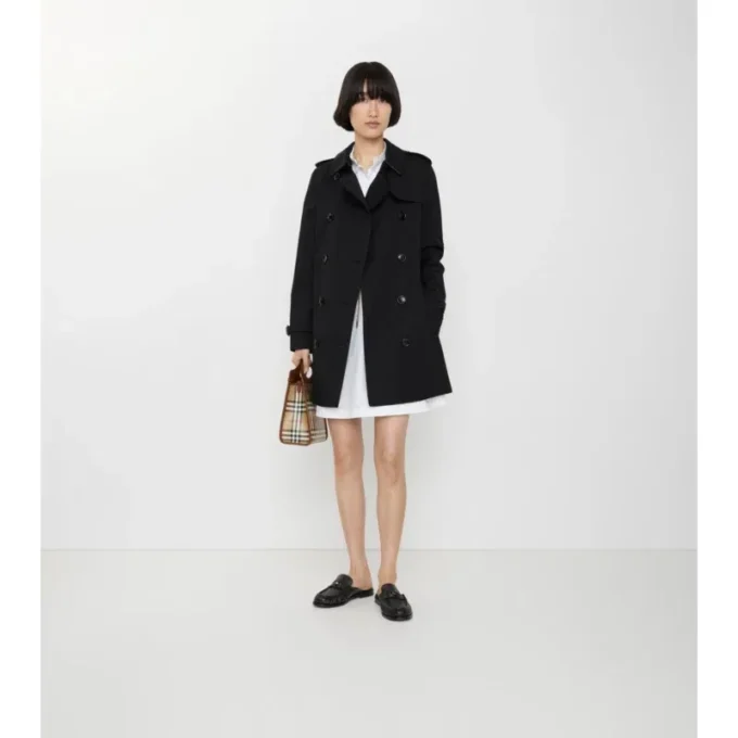 Krótki Heritage Trench Coat Kensington