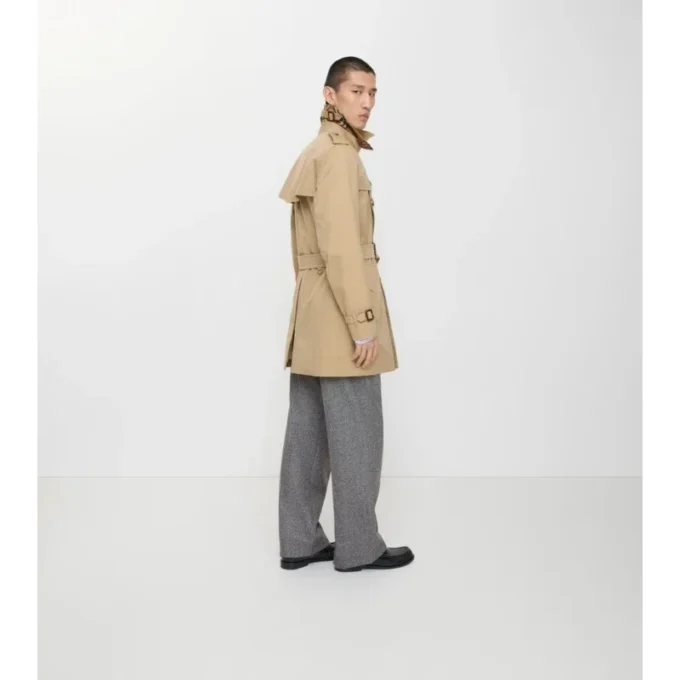Krótki Heritage Trench Coat Kensington