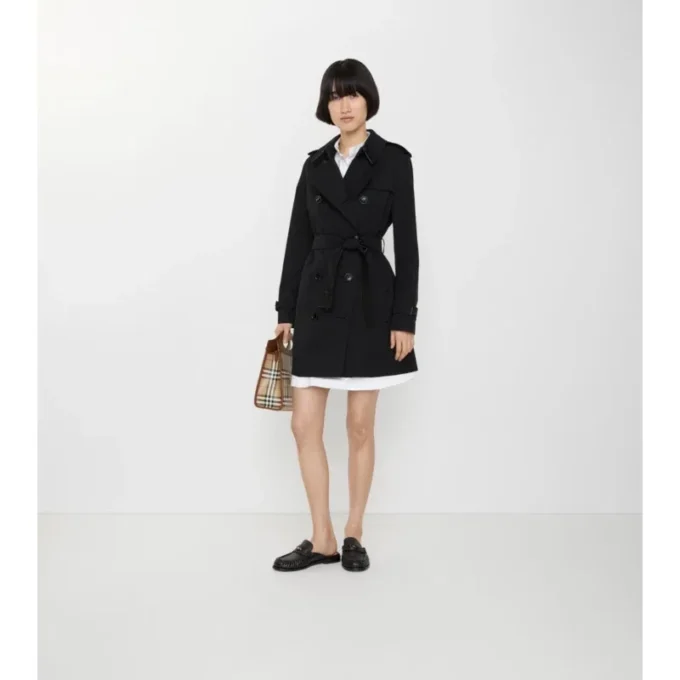 Krótki Heritage Trench Coat Kensington