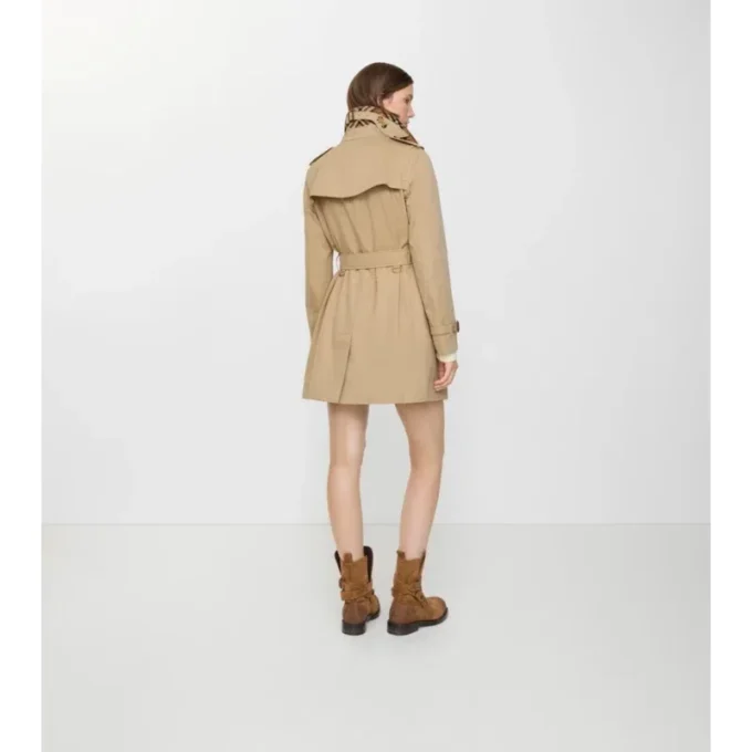 Krótki Heritage Trench Coat Kensington