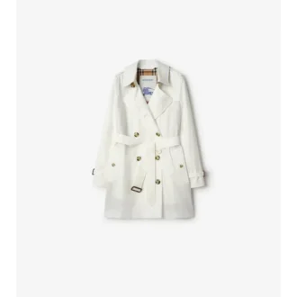 Krótki Kensington Trench Coat z Tropical Gabardine