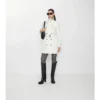 Krótki Kensington Trench Coat z Tropical Gabardine Krótki Kensington Trench Coat z Tropical Gabardine