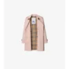 Krótki Kensington Trench Coat z Tropical Gabardine Krótki Kensington Trench Coat z Tropical Gabardine