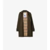 Krótki Kensington Trench Coat z Tropical Gabardine Krótki Kensington Trench Coat z Tropical Gabardine