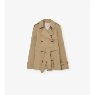 Krótki, lekki bawełniany Belgravia Trench Coat Krótki, lekki bawełniany Belgravia Trench Coat