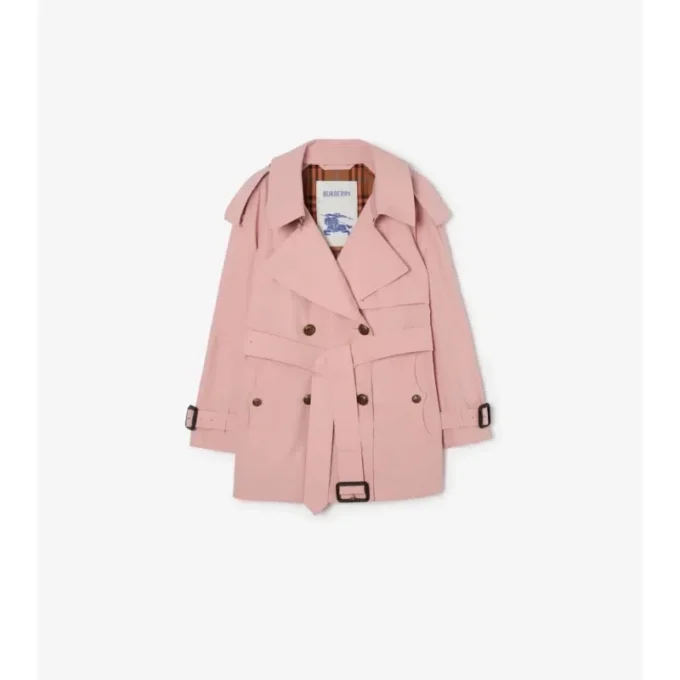 Krótki, lekki Trench Coat Fitzrovia z bawełny Krótki, lekki Trench Coat Fitzrovia z bawełny