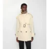 Krótki, lekki Trench Coat Fitzrovia z bawełny