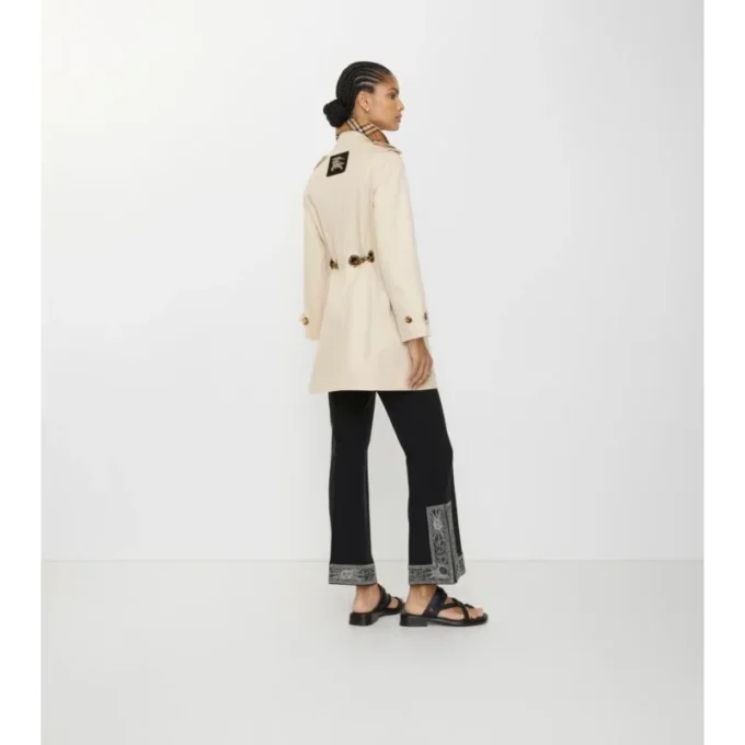 Krótki płaszcz Car Coat Stonehaven z gabardyny Krótki płaszcz Car Coat Stonehaven z gabardyny