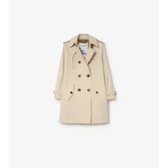 Krótki Summerside Gabardine Trench Coat 