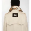 Krótki Summerside Gabardine Trench Coat 