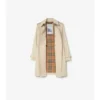 Krótki Summerside Gabardine Trench Coat 