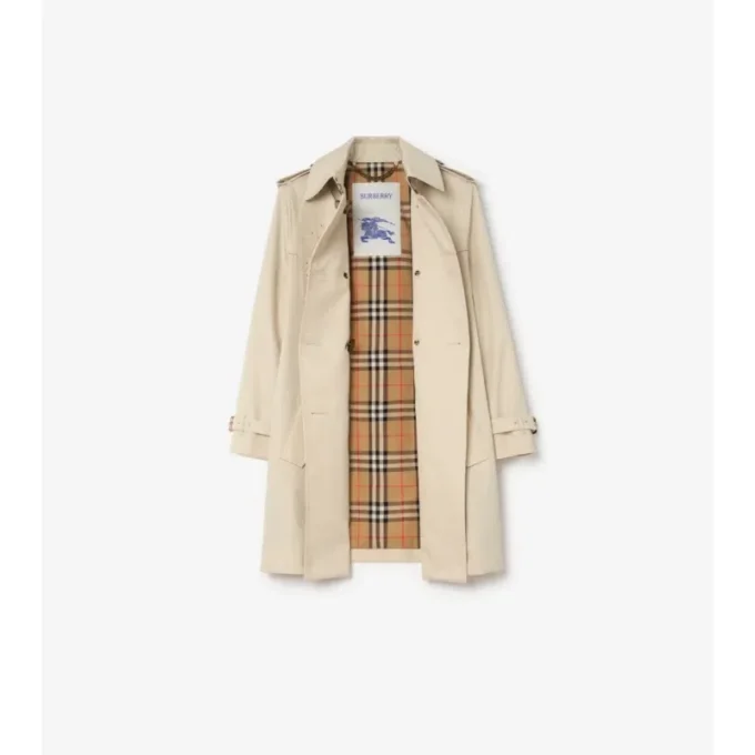 Krótki Summerside Gabardine Trench Coat 