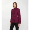 Krótki Trench Coat Foxfield z koronką w wzór paisley Krótki Trench Coat Foxfield z koronką w wzór paisley