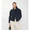 Krótki Trench Coat Trerose z płótna