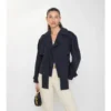 Krótki Trench Coat Trerose z płótna