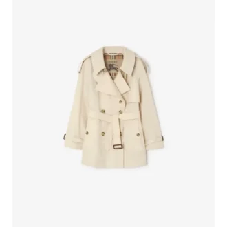 Krótki Tropical Gabardine Fitzrovia Trench Coat