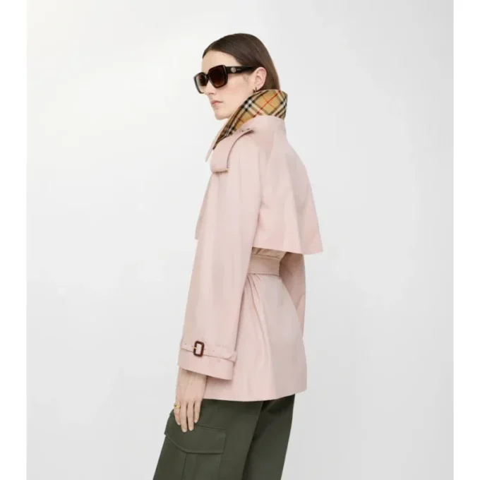 Krótki Tropical Gabardine Fitzrovia Trench Coat Krótki Tropical Gabardine Fitzrovia Trench Coat