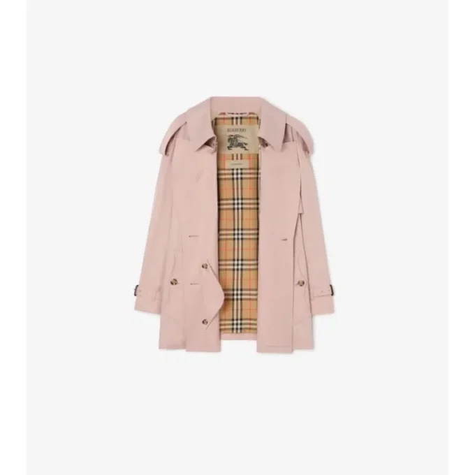 Krótki Tropical Gabardine Fitzrovia Trench Coat Krótki Tropical Gabardine Fitzrovia Trench Coat
