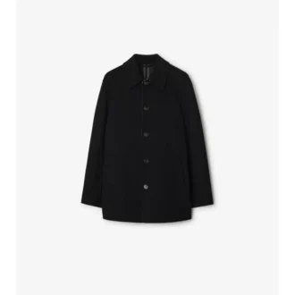Krótki wełniany Car Coat