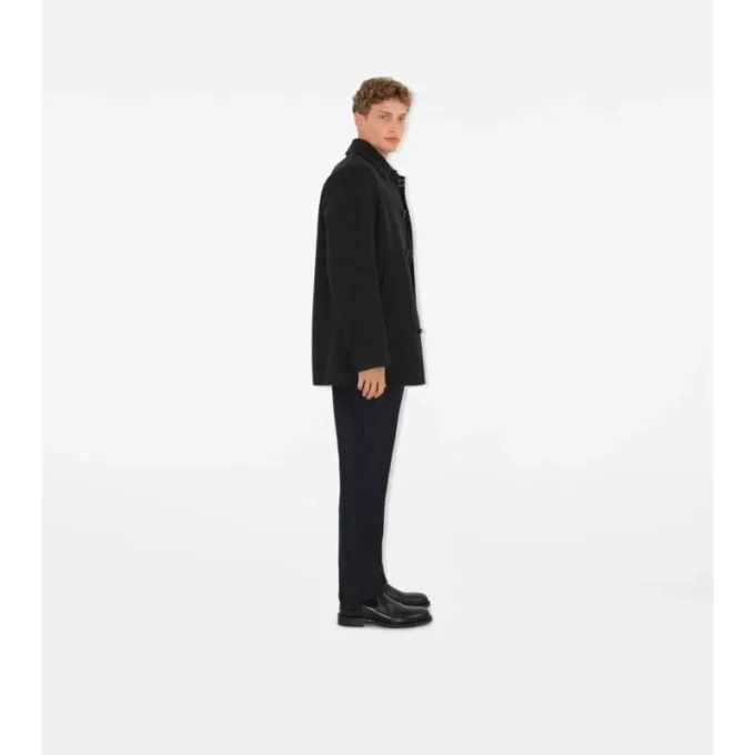 Krótki wełniany Car Coat