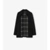Krótki wełniany Car Coat