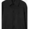 Krótki wełniany Car Coat