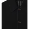 Krótki wełniany Car Coat