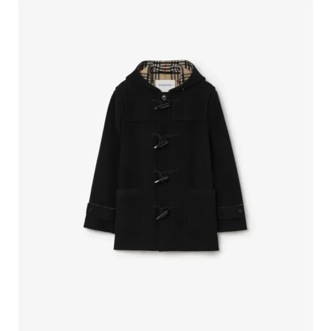 Krótki wełniany płaszcz typu duffle coat z Harrogate