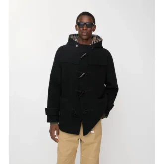 Krótki wełniany płaszcz typu duffle coat z Harrogate