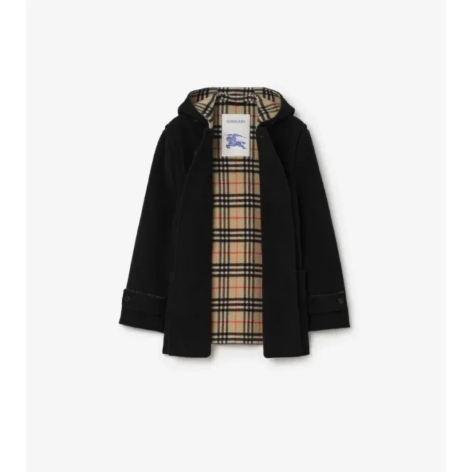Krótki wełniany płaszcz typu duffle coat z Harrogate