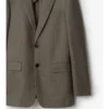 Kurtka z wełny typu „sharkskin” Kurtka z wełny typu „sharkskin”