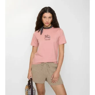 Kwiatowa bawełniana T-shirt EKD