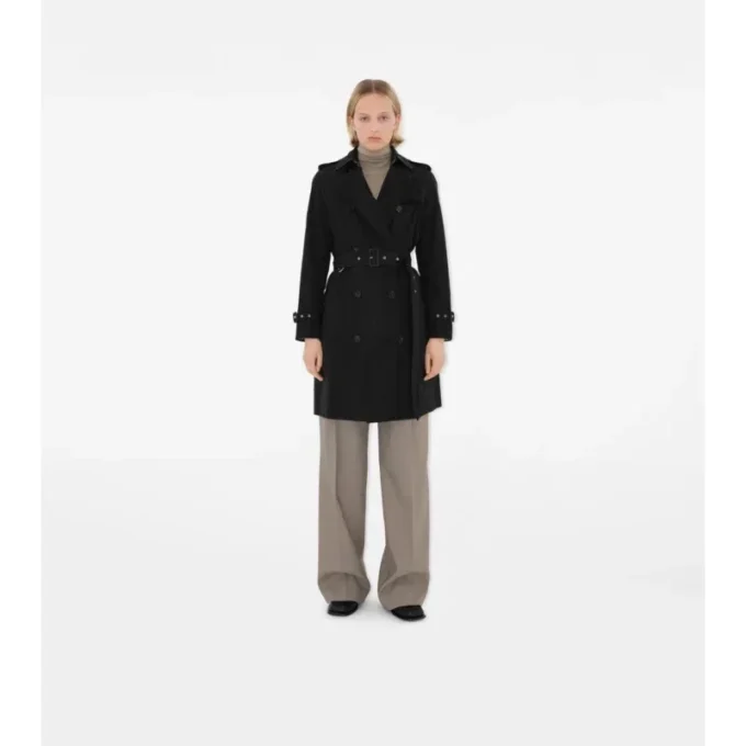 Lekki Kensington Trench Coat o średniej długości