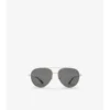 Metalowe okulary przeciwsłoneczne typu aviator