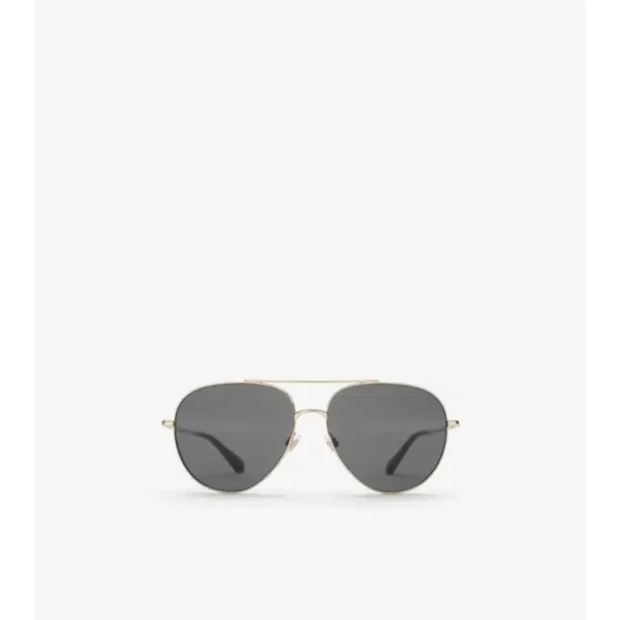 Metalowe okulary przeciwsłoneczne typu aviator